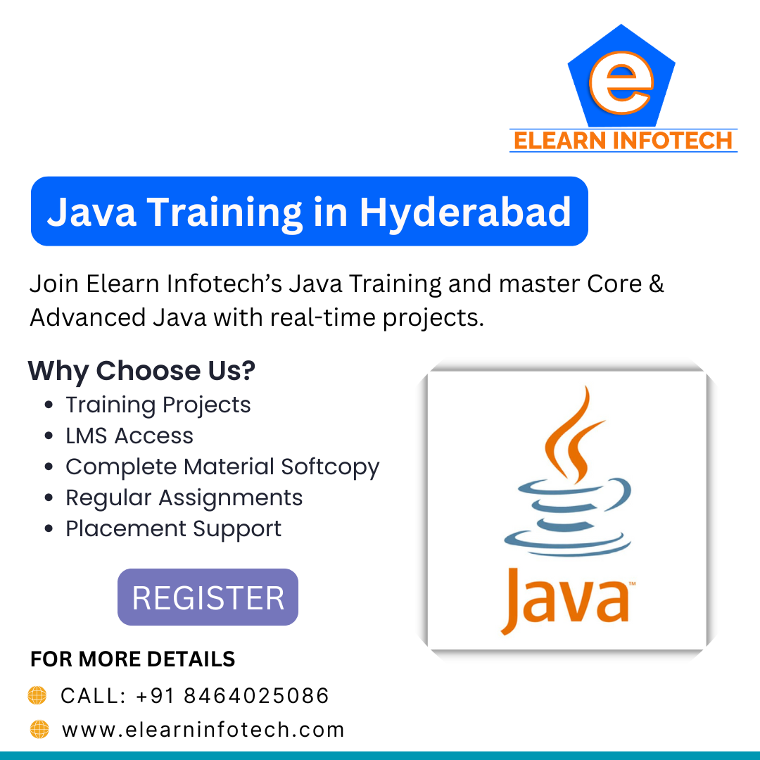 Java Training in Hyderabad | Core & Advanced Java Course