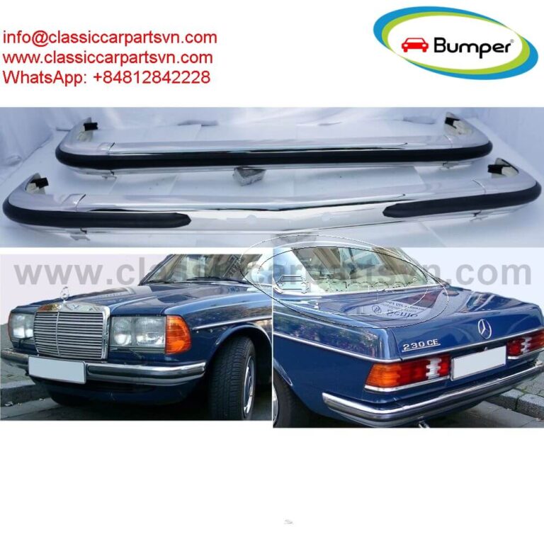 Mercedes W123 Coupe 1976 Bumpers