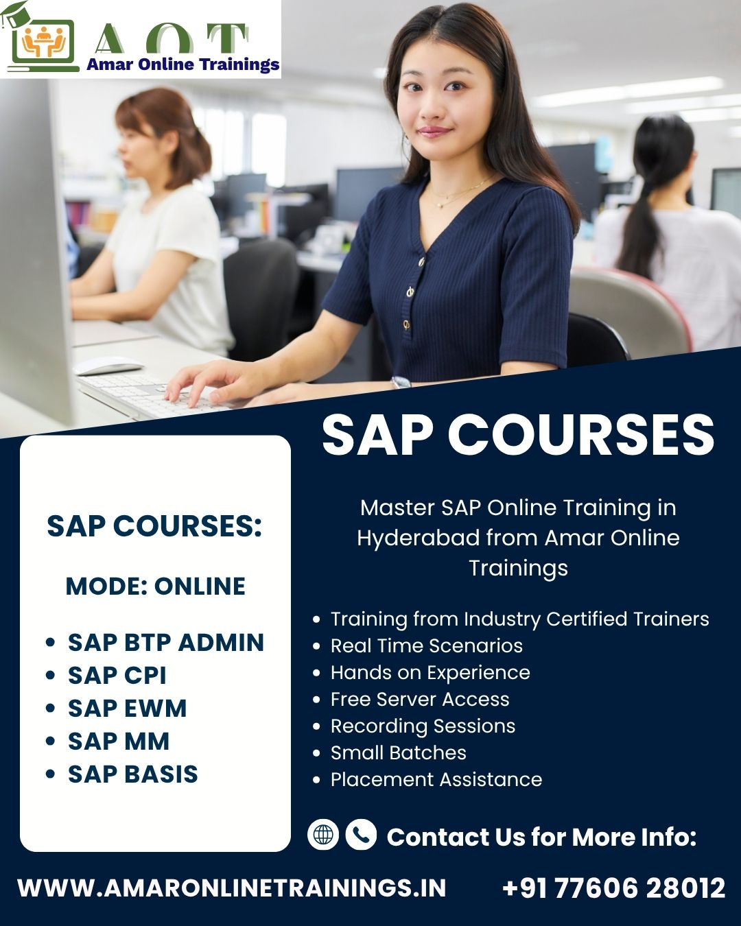 SAP Online Training in Hyderabad | Amar Online Trainings