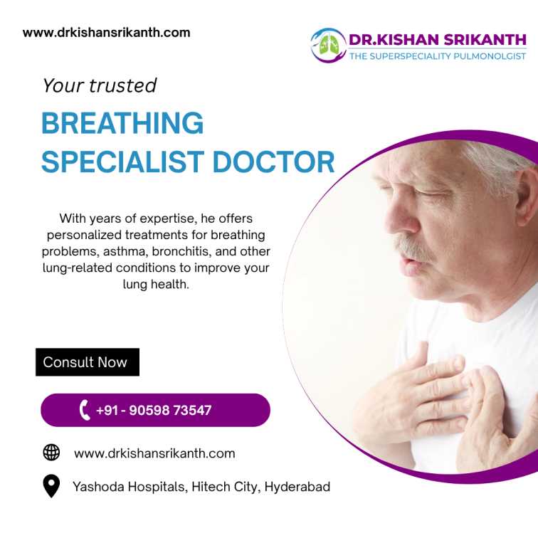 Breathing Specialist Doctor | Dr. Kishan Srikanth