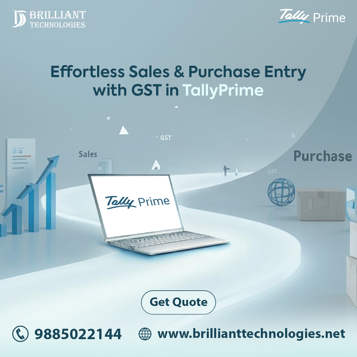 Best Tally Software Provider in Hyderabad – Brilliant Technologies