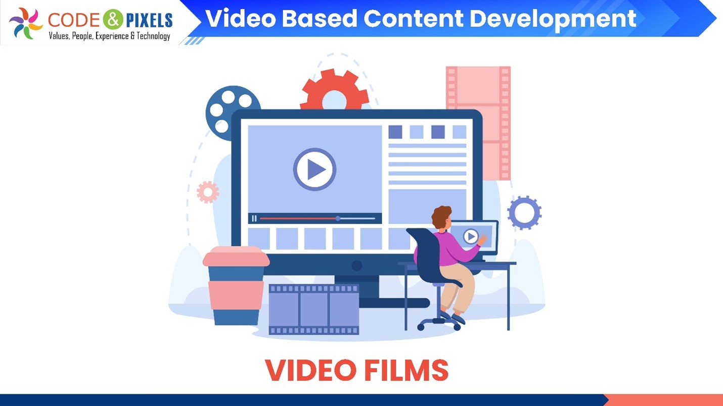Video Based Content Development by Code and Pixels
