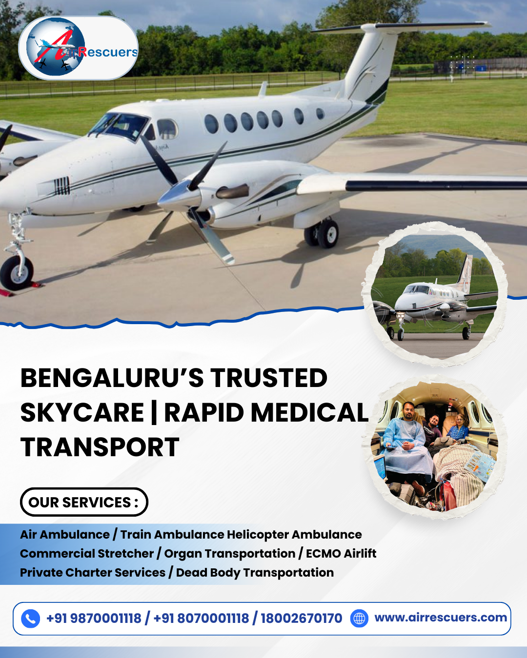 Bengaluru’s Trusted Skycare | Rapid Medical Transport