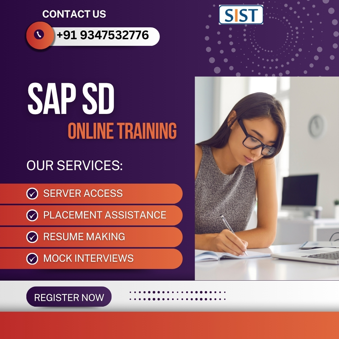 Shresta Trainings- SAP SD Training Institute in Hyderabad,US,UK,Canada,Dubai,Germany