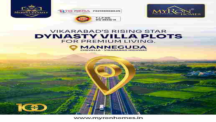 Myron Dynasty – Premium Open Plots Near Vikarabad Highway