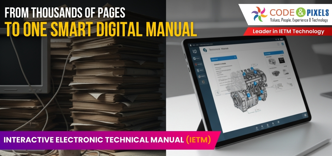 Code and pixels IETM Services for Indian Armed Force