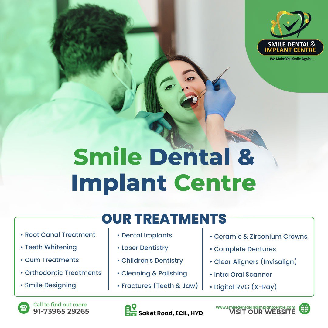 Best Dental Clinic in Kapra, Ecil, AS Rao Nagar, Secunderabad