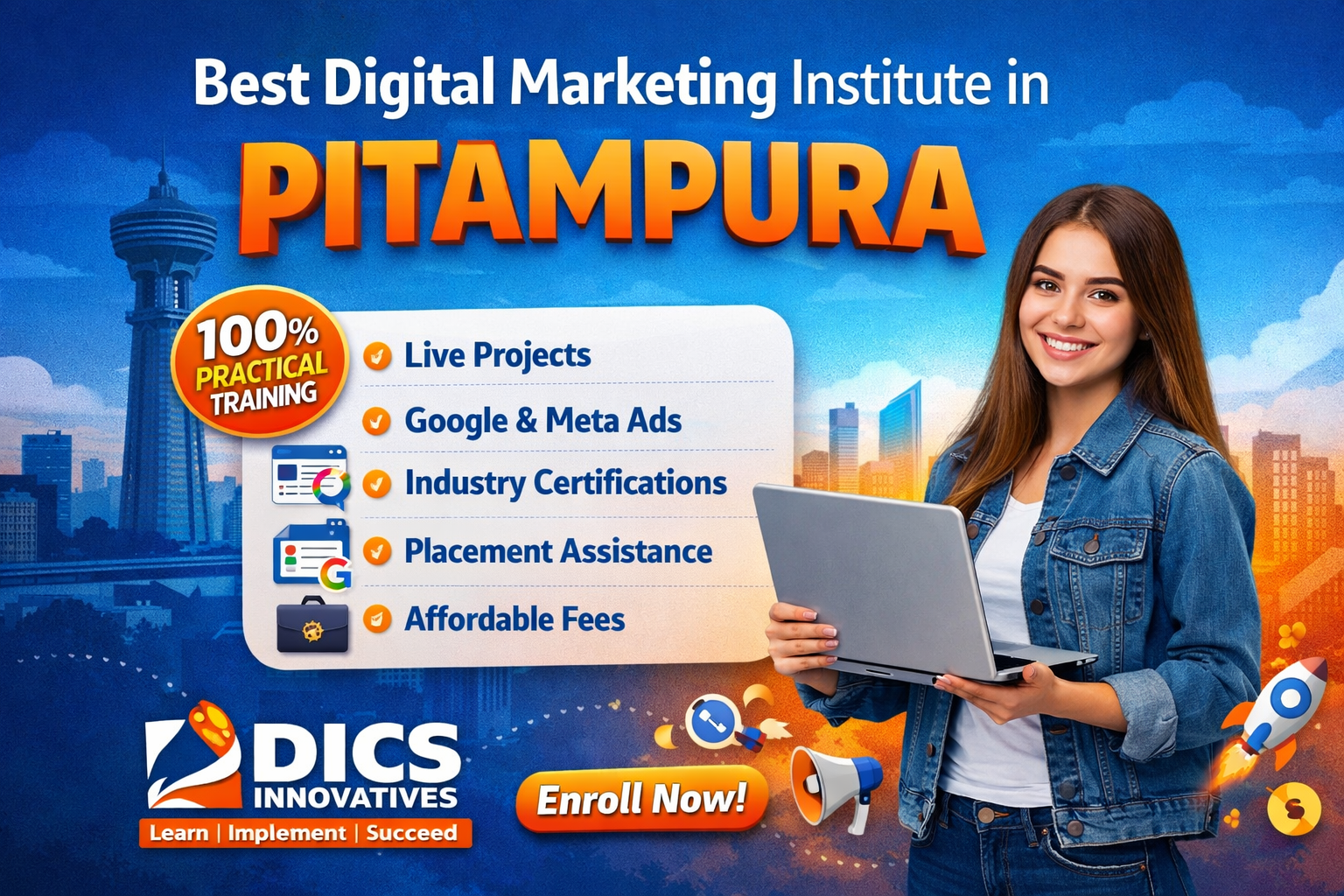 Best Data Science Course in Pitampura | DICS Innovatives