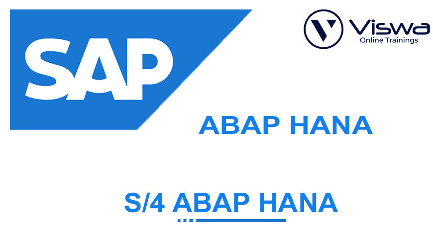 SAP ABAP on HANA Online Coaching Classes In India, Hyderabad