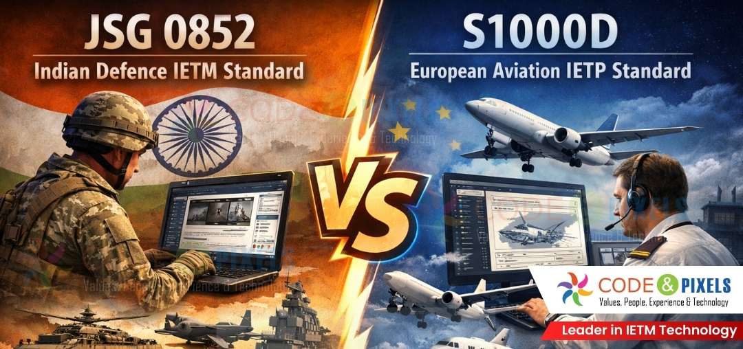 S1000D European Standard vs JSG 0852 Indian Standard