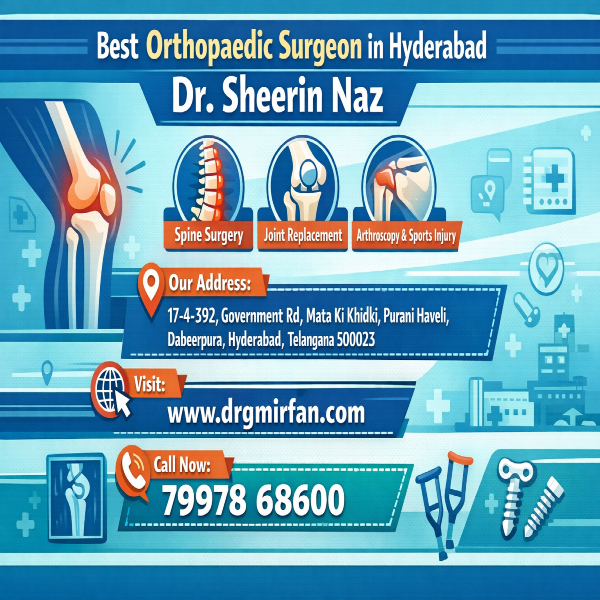 Orthopaedic Surgeon in Hyderabad | Dr. Sheerin Naz