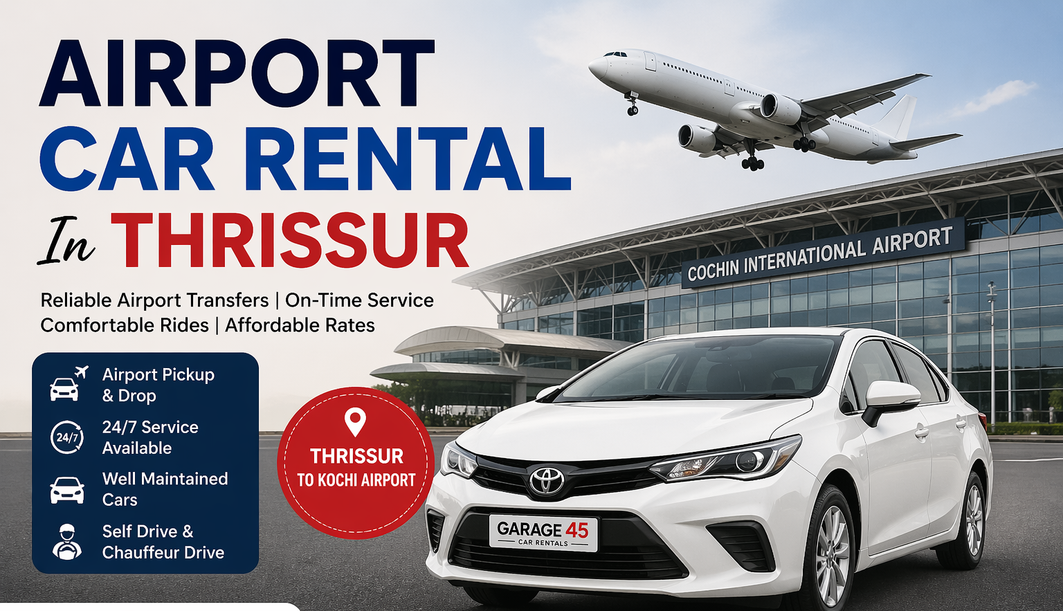 Car Rental service in irinjalakuda