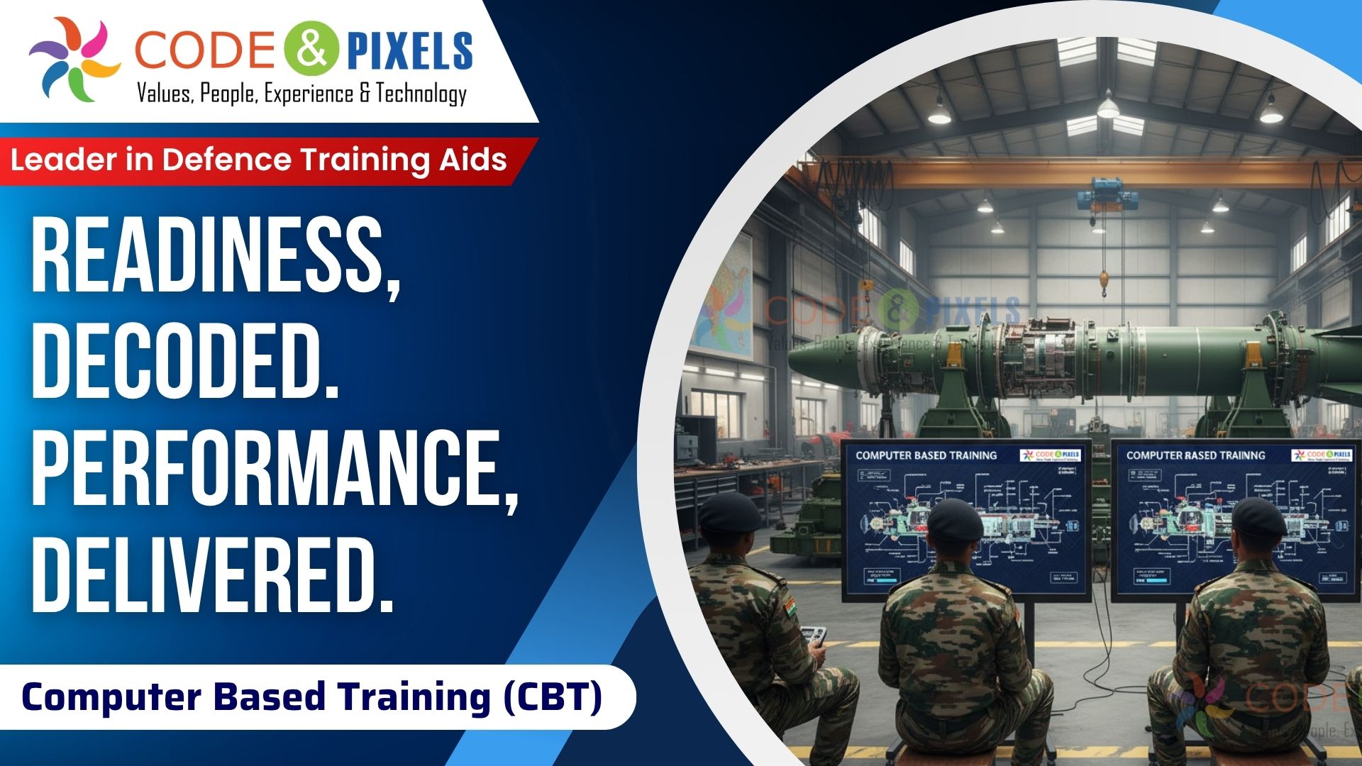 How Code and Pixels creating training aids for CBT and IETM?
