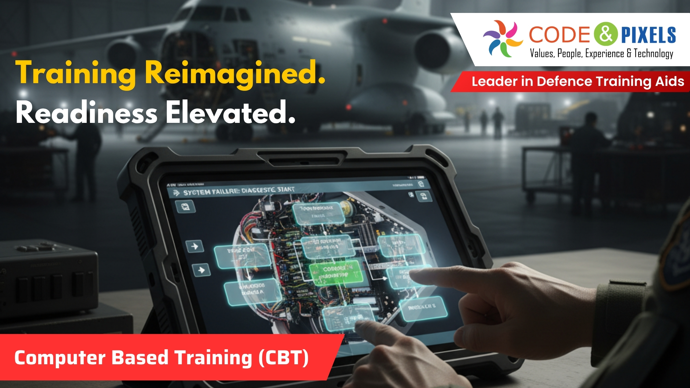 How Code and Pixels creating training aids for CBT and IETM?