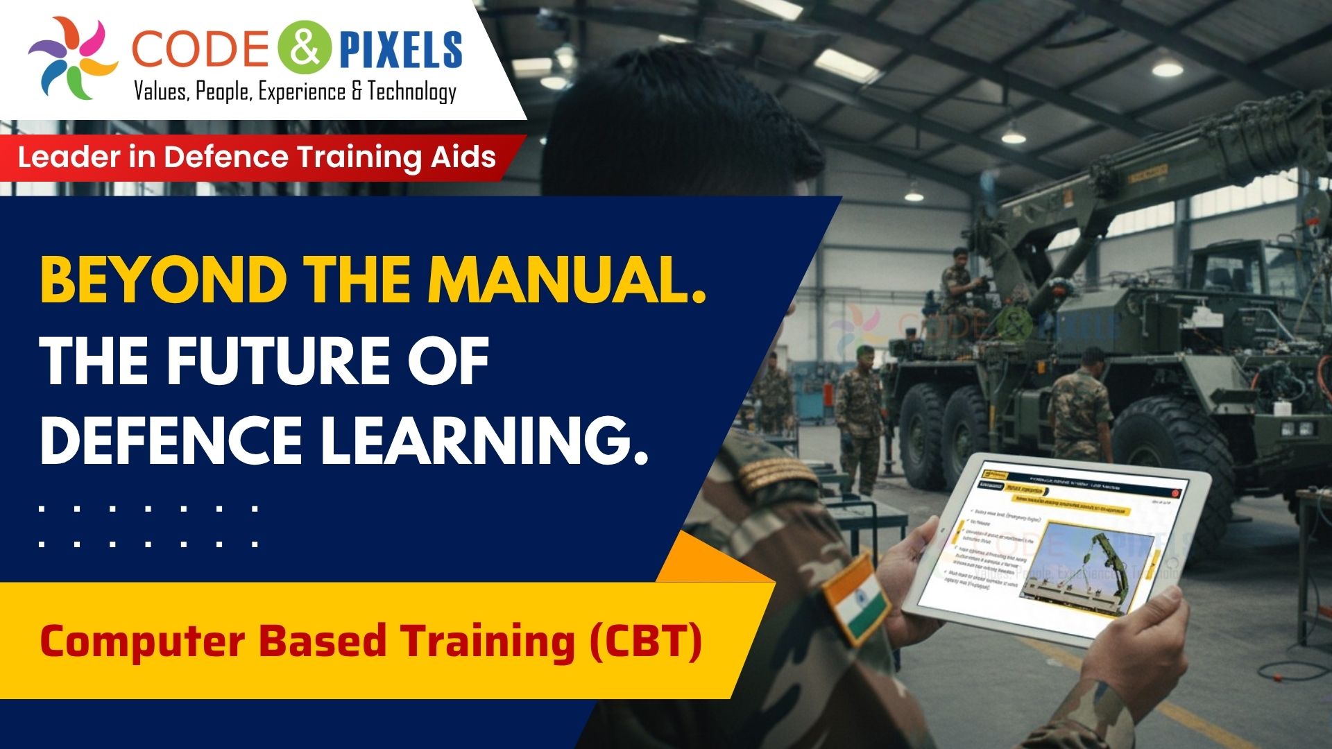 How Code and Pixels creating training aids for CBT and IETM?