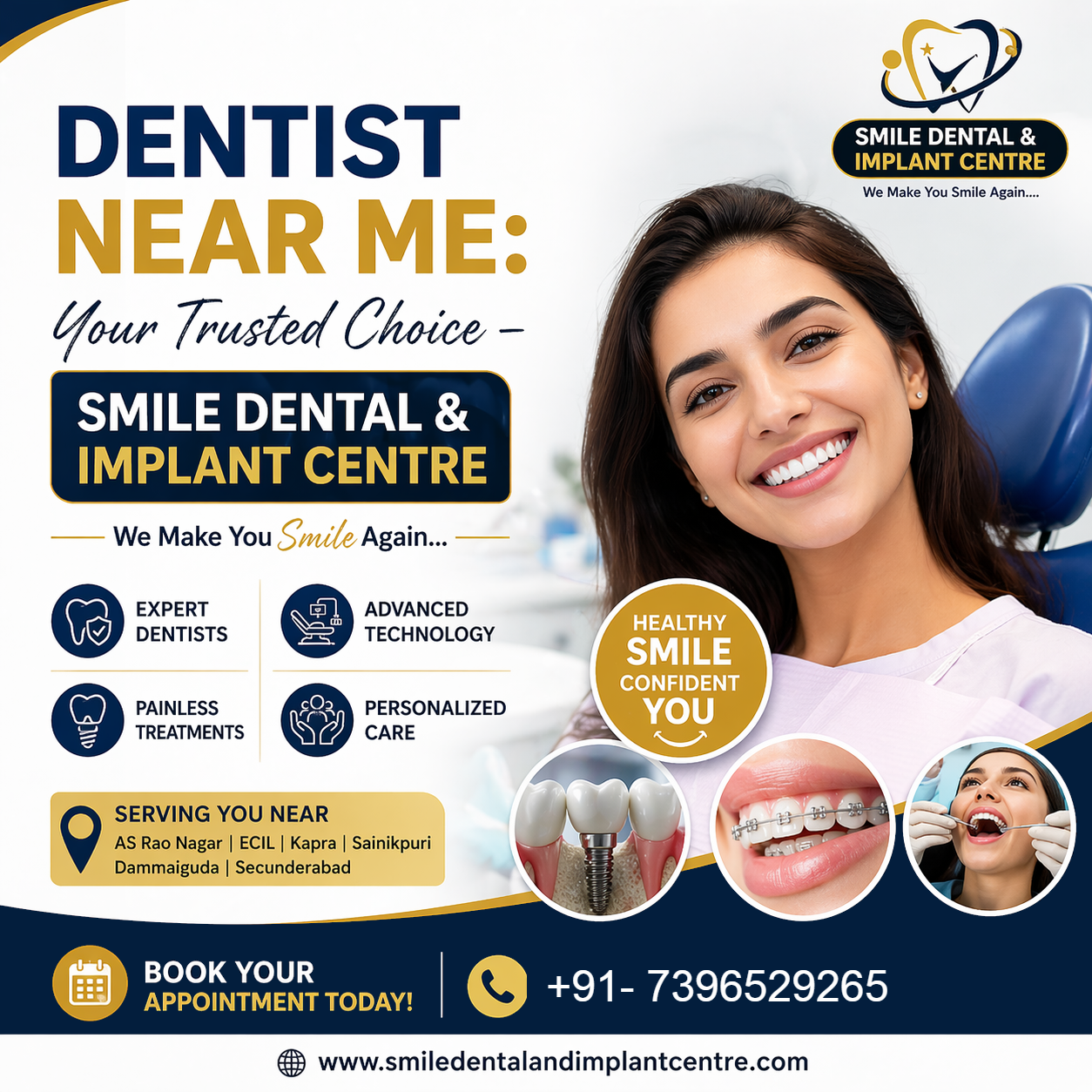 Dentist near Me in Hyderabad | Smile Dental & Implant Centre