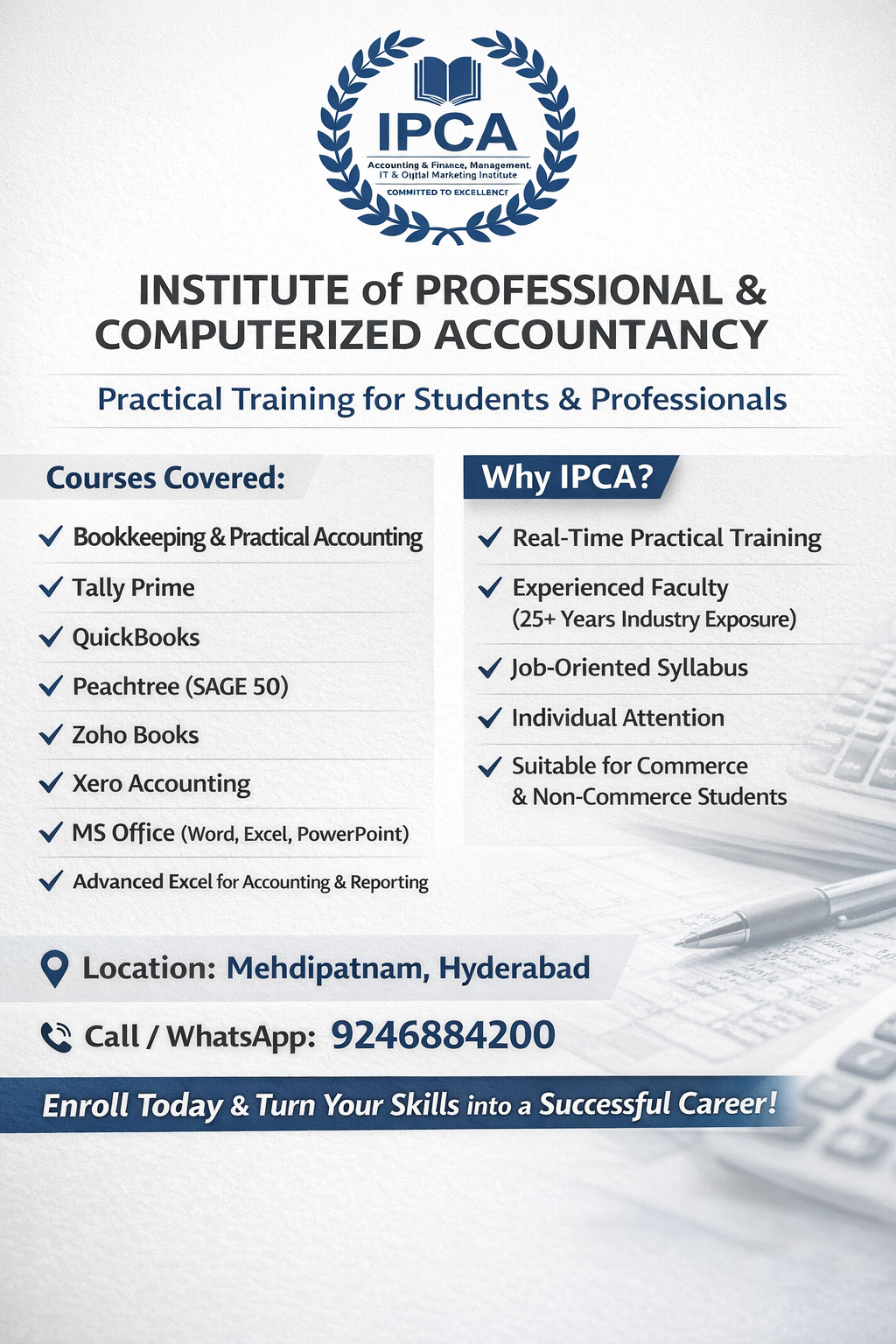 Non-Commerce? Yes, You Can Learn Accounting