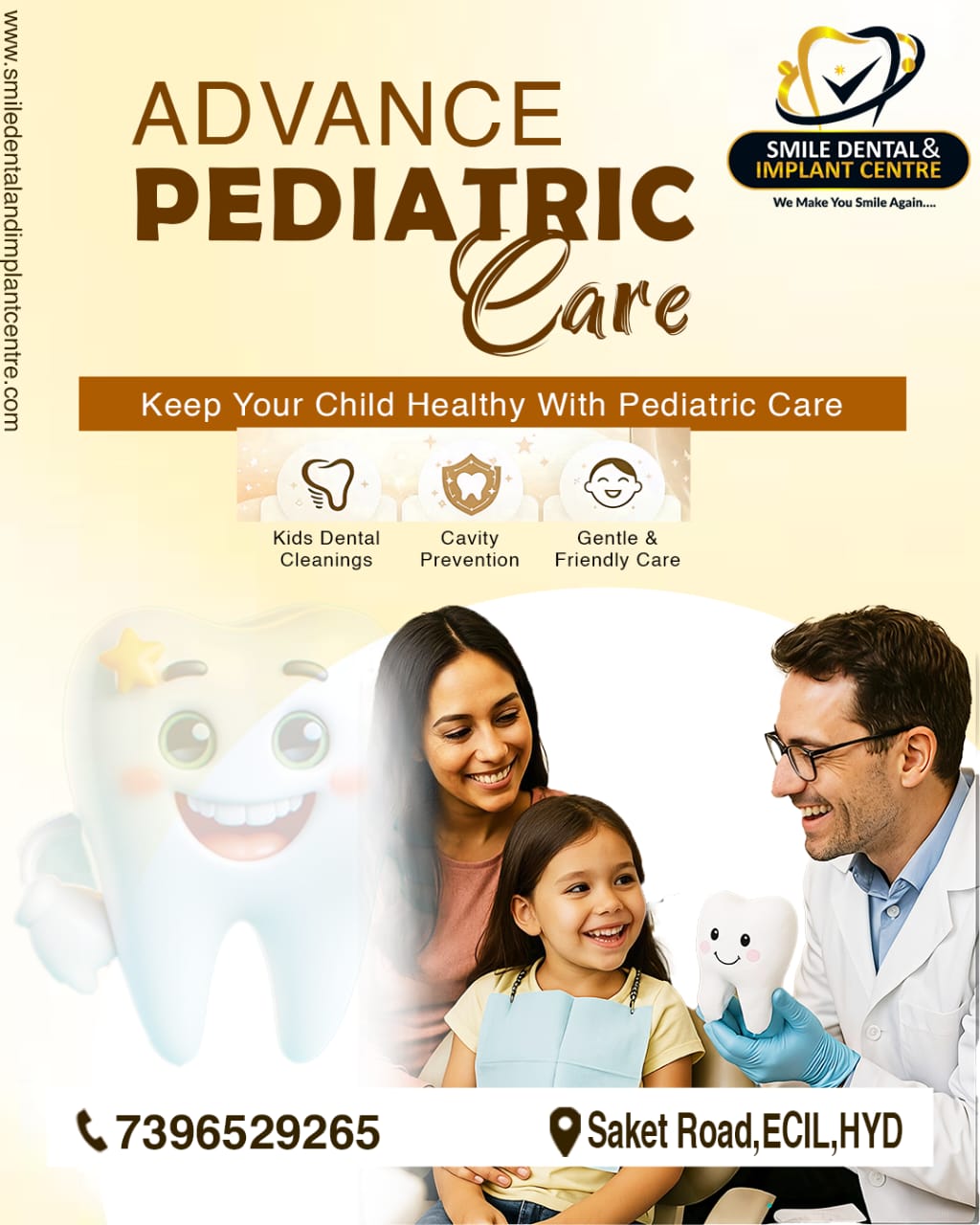 Best Pediatric Dental Care for Children in Secunderabad