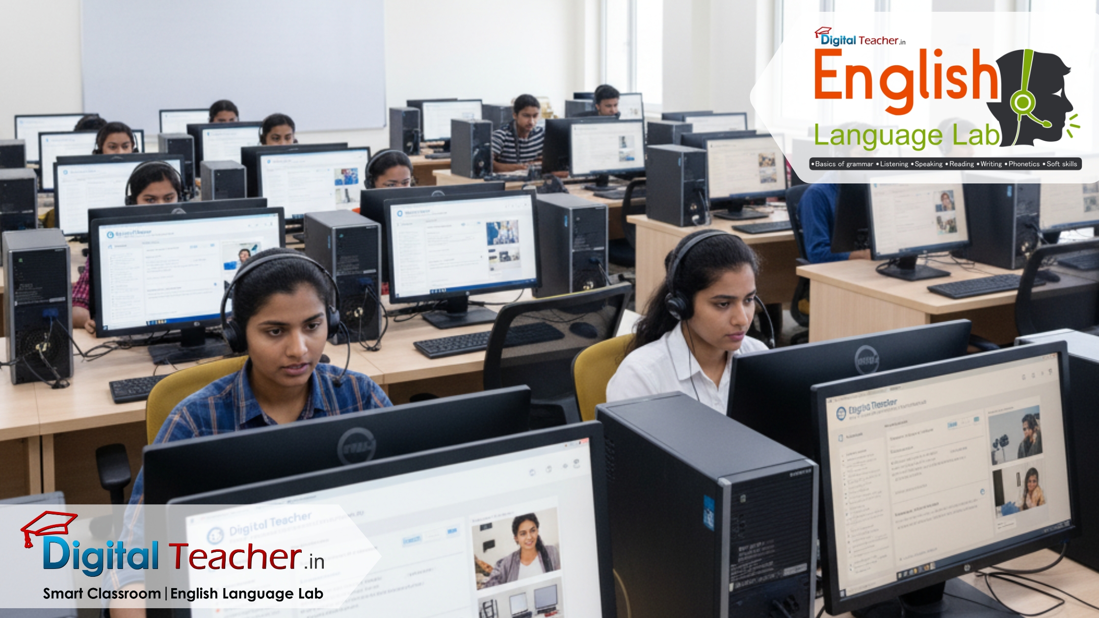 English Language Lab for Kendriya Vidyalaya & Jawahar Navodaya Vidyalaya Schools in India