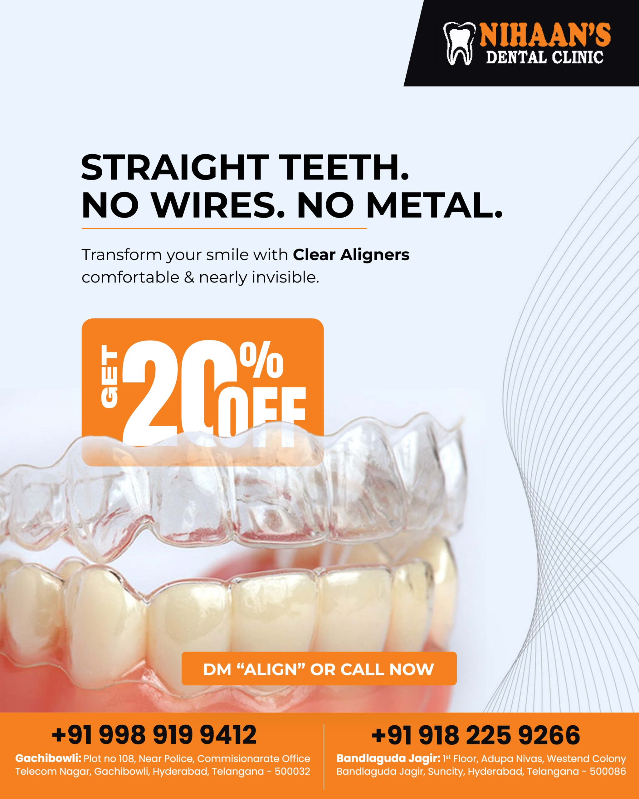 Dental Clinic Near Gachibowli – Nihaans Dental Clinic