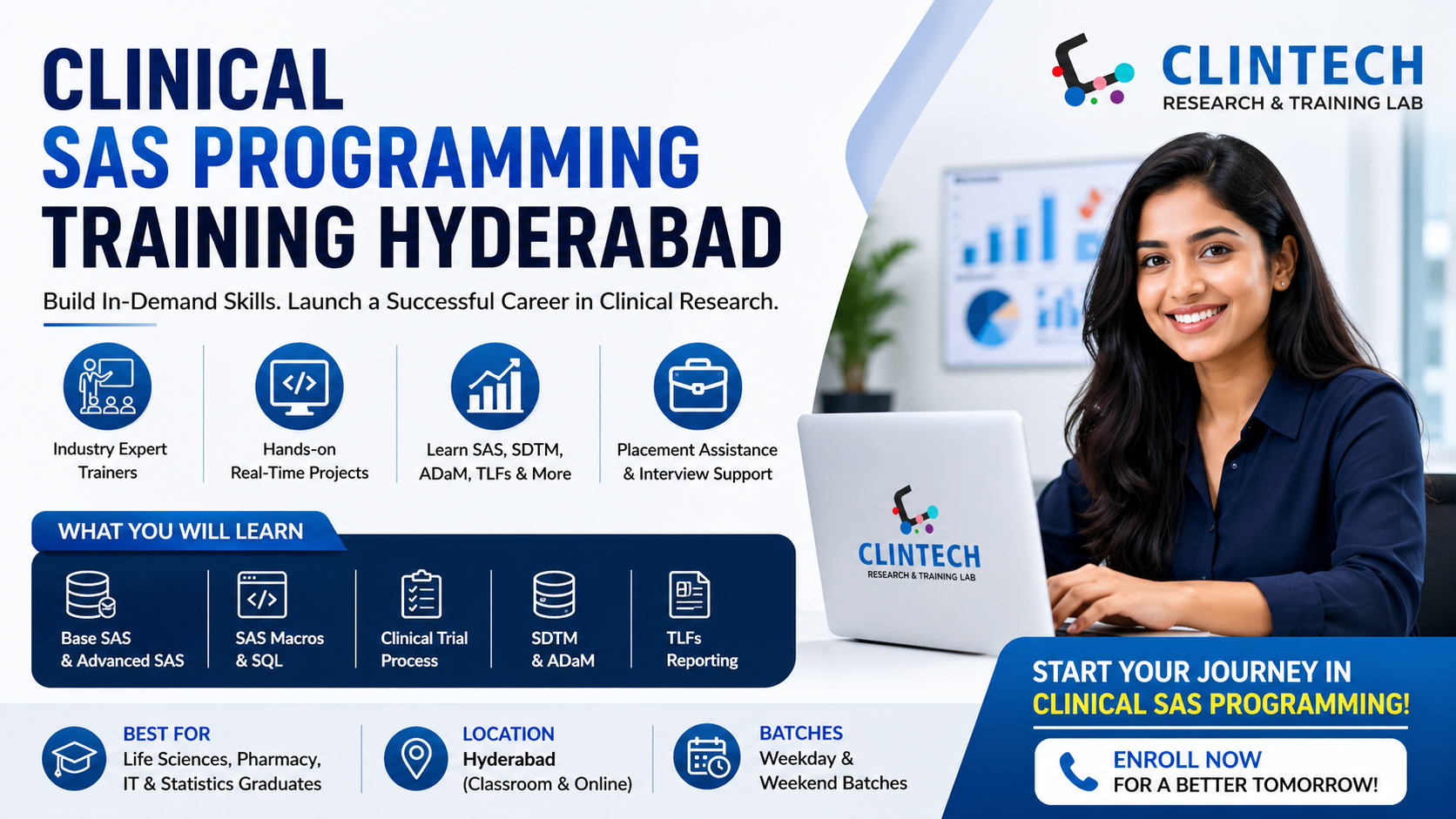 Online Clinical SAS Training in Hyderabad