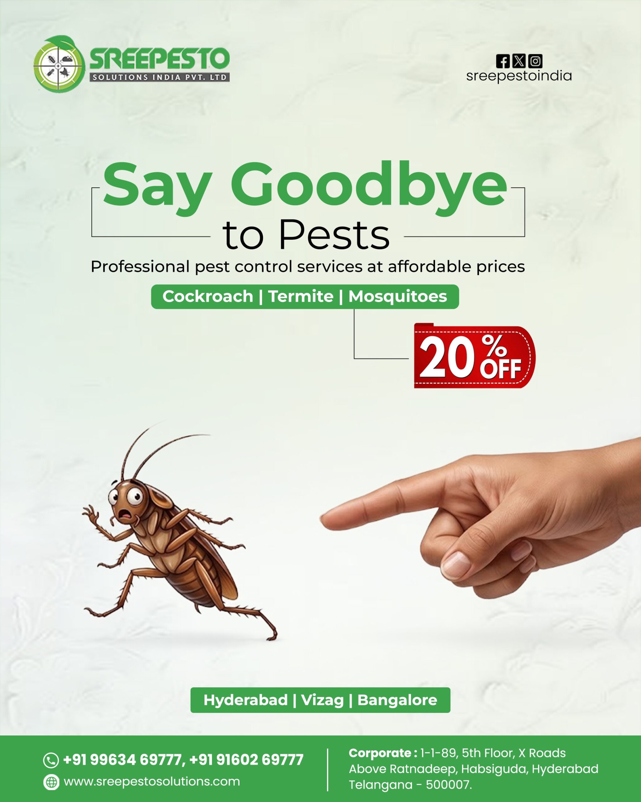 Best Pest Control Services in Hyderabad