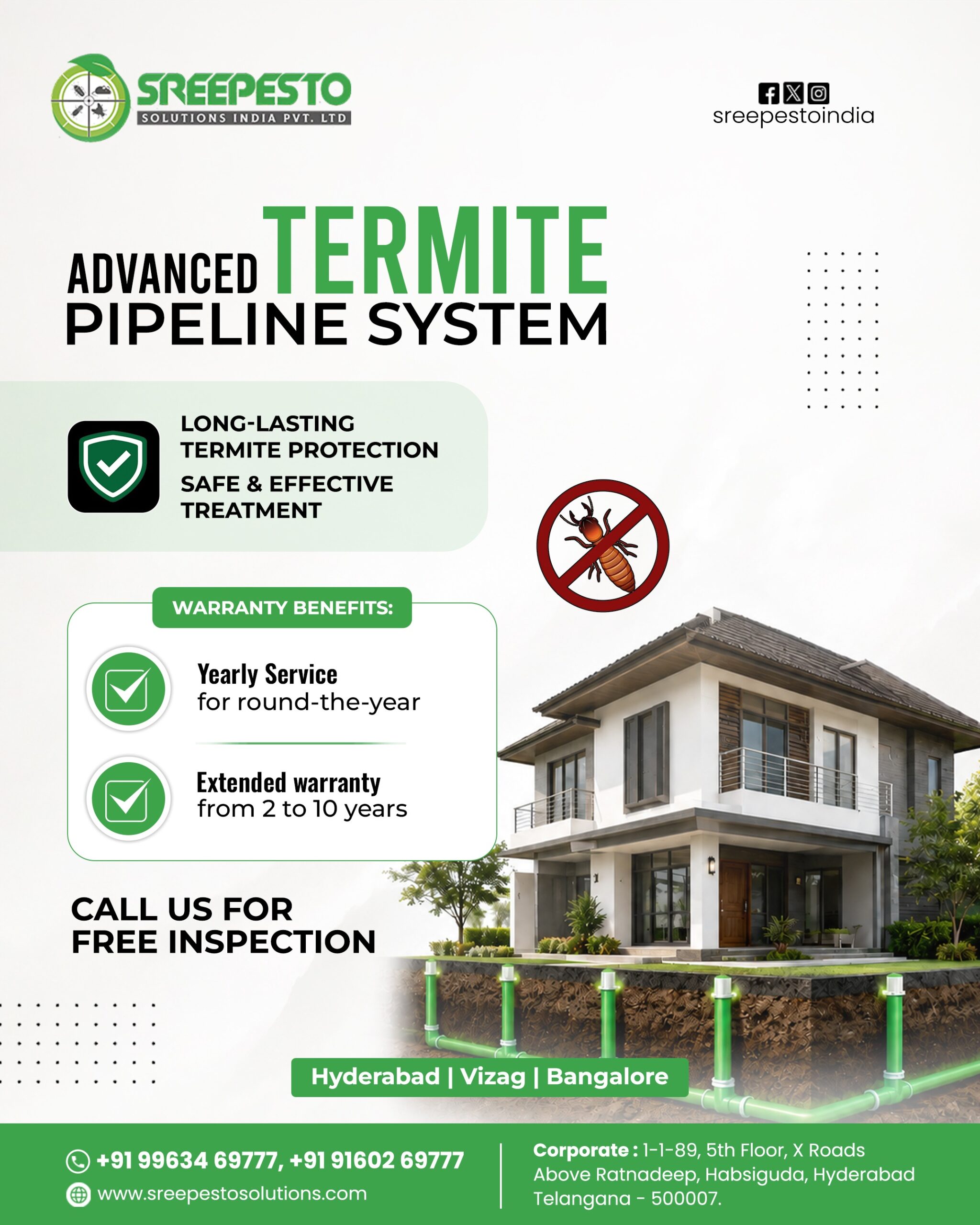 Termite Control Services in Hyderabad
