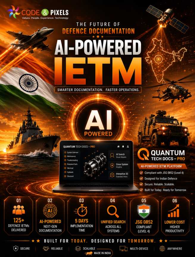 AI-Powered Interactive Electronic Technical Manual for Defence