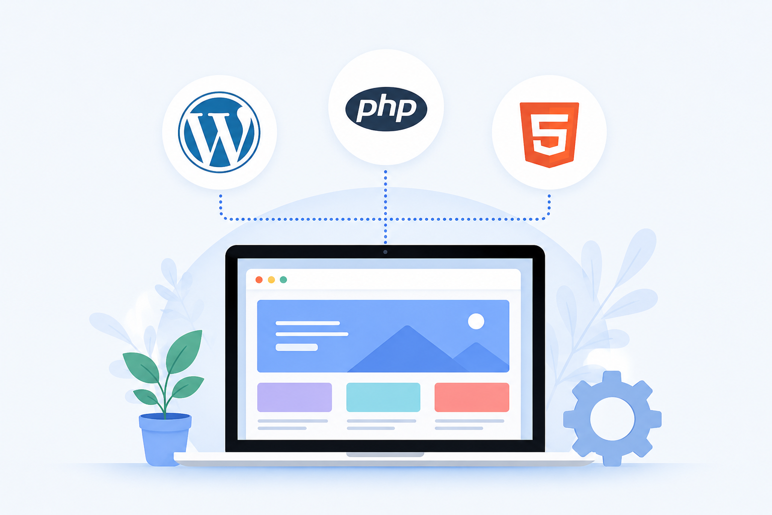 Custom Educational & Academy Website Development with Course Layouts
